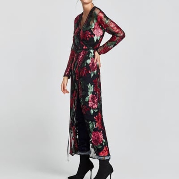 Mispend بلاك بورد مشرق zara sequin kimono - sayasouthex.com